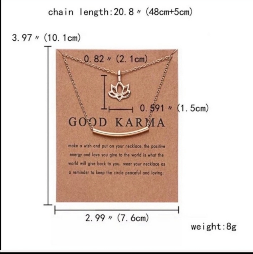 ๐HOST PICK๐ Good Karma Necklace - Picture 2 of 4